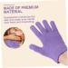 Moufles Hydratants en Gel Exfoliants Taille Unique pour Femmes Soins des Mains Spa et Beaut Usage Quotidien Couleur Violet - Buy Online on GoSupps.com