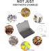 Barhon 4x6 Photo Storage Box - 18 Inner Seed Organizer - Extra Large Keeper Case for Pictures - Black Photo Organizers - Buy Online on GoSupps.com