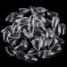 Noverlife 550PCS Short Almond Soft Gel Nail Tips Clear - Full Cover Half Matte Almond Shape Fake Nails with Case for DIY Nail Salon Manicure - Soak Off Extensions - Buy Online on GoSupps.com