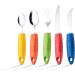 Special Supplies Adaptive Utensils (5-Piece Set) for Hand Tremors, Arthritis, Parkinson's - Non-Weighted Non-Slip Handles - Stainless Steel Knives, Fork, Spoons - Buy Online on GoSupps.com