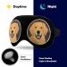 Golden Dog Retriever Eye Mask Cover - Soft Blindfold & Eyeshade for Men & Women | Blocks Light for Better Sleep - Buy Online on GoSupps.com