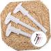 PLAFOPE 6pcs Locating Rule T Ruler Eyebrow Double Scale Ruler Mini Pocket Calipers Make up - Buy Online on GoSupps.com