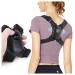 Posture corrector Women intelligent with vibration memory of the converter back belt straight hustle and bustle back posture correction adjustable reminding angles and straps