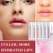 Buy Lip Glow Oil - Moisturizing Lip Balm & Plump Gloss | Set of 6 Hydrating Tinted Lip Oils for Fresh Texture - International Shipping - Buy Online on GoSupps.com