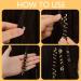28 Pieces Dreadlocks Jewelry Set Adjustable Metal Cuffs & Spiral Clips Gold Dreadlock Pearls for Men & Women - Buy Online on GoSupps.com