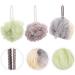 3pcs Bath Ball Set - Exfoliating Mesh Scrubber for Soft Skin | International Shipping Available - Buy Online on GoSupps.com
