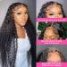 Amanda 13x6 Deep Wave Lace Front Wig 26 Inch - Natural Hairline, Pre Plucked, 180% Density - HD Deep Wave Human Hair Wig for Women - Buy Online on GoSupps.com