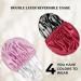 NIXISWAG 2PCS Silk Bonnet Sleep Cap for Curly Hair - Stylish Satin Hair Wrap Set for Women - Elastic Band Bonnets in Rose Red & Pink - Buy Online on GoSupps.com