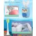 Kids Electric Toothbrush U-Shaped Toddler Toothbrush | 5 Cleaning Modes, Smart Timer, Waterproof | 3 Brush Heads | Light Blue - Buy Online on GoSupps.com