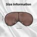 Buy SSIMOO Parisian Coffee Eiffel Tower Print Eye Mask - Ultra-Soft Light-Blocking for Optimal Comfort & Restful Sleep | International Shipping Available - Buy Online on GoSupps.com