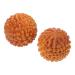 FRCOLOR 6 STK Massage globe leisure balls hand massage gossip chatting wooden trade massage devices wooden massage hand wrist ball chinese handballs yoga penalty fitness wooden foot sole