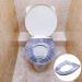 BESPORTBLE Soft Thicker Toilet Seat Cover Pad - Zipper Washable & Comfortable - Four Seasons - Grey - Buy Online on GoSupps.com