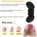6 Pairs Heel Cushion Pads & Grips for Loose & Large Shoes - Women's Self-Adhesive Inserts for Improved Fit & Comfort - Buy Online on GoSupps.com