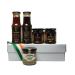 Irish gourmet gift box with Guinness sauce marinade and chutneys