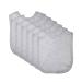 Royal Icon Baby Bibs 0-6 Months & 6-12 Months 100% Organic Cotton Hook and Loop Baby Feeding Bibs - Soft Absorbent Baby Bib - Adorable baby weaning bib For Toddler Boys and Girls Set of 3/6 /12Pc 6 x Grey