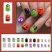 Kapaunn Halloween Nails | Press On Nails Short | Artificial Nails Decorations Short Square Fake Nails Halloween Ghost Press On Nails Natural & Fit False Nails - Buy Online on GoSupps.com