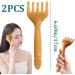 2 PCs Portable Handheld Scalp Massager Comb - Multifunctional Relaxation & Stress Relief - Perfect for Head & Lymph Massage - Buy Online on GoSupps.com