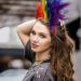 Lurrose Colorful Feather Fascinator Headband | Elegant Wedding Hair Accessories for Parties - Buy Online on GoSupps.com