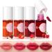 Erinde lip tint stain makeup korean natural lip tint lip stain tint waterproof makeup mini liquide lipstick non-sticky & long linting#01#03#04