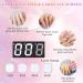 96W Rechargeable UV LED Nail Lamp Portable Cordless UV Light for Nails with LCD Display Auto Sensor (Purple) - Buy Online on GoSupps.com