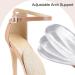 Gel Arch Support Insoles - Transparent Adjustable Shock Absorbing Relief for Flat Feet (6 Pairs - Buy Online on GoSupps.com