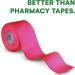 Effekt Waterproof Kinesiology Tape (5m x 5cm) - Pink | Elastic Physio Tape for Muscle Support and Injury Recovery | Medical Grade Sports Strapping Tape - Buy Online on GoSupps.com