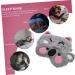 FOMIYES Sleep Masks & Eye Covers - 6 Pcs Light Blocking Eye Shades for Men & Kids - Plush Bunny Animal Design - Ideal for Travel & Sleeping - Buy Online on GoSupps.com