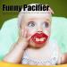 Funny Red Lip Baby Pacifier - Safe Eco-Friendly Silicone Oral Support for Toddlers - Buy Online on GoSupps.com
