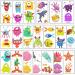 Tazimi Sea Animals and Monster Temporary Tattoos for Kids  20 Pcs Cute Monster Ocean Animals Tattoos for Kids Birthday Party Favors