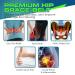 Sacroiliac SI Joint Trochanter Belt Hip Brace - Large Non-Slip Durable Brace for Men & Women | Adjustable Straps for Maximum Compression | Lower Back Support for Sciatica, Pelvic & Hip Pain Relief - Buy Online on GoSupps.com