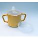 Henleys Drinking Cup/Beaker/Mug/Sippy 260ml Cup for Disabled Adults. Easy Grip Handles with Anti Splash Spout and Travel Lid - Buy Online on GoSupps.com