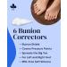 YOGAMEDIC Bunion Corrector Toe Separator for Hallux Valgus & Bunion Support - 6Pcs Soft Silicone Pads for Big Toe Alignment - Unisex - Buy Online on GoSupps.com