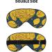 Yellow Leaves Chicken Soft Sleep Eye Mask - Breathable Female Eye Patch for Travel & Relaxation - Buy Online on GoSupps.com