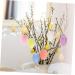 DEARMAMY 12pcs Easter Eggs Easter Hanging Door Ornament Easter Party Favor Egg Ornament Egg Shape Accessories - Buy Online on GoSupps.com