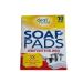 Heavy Duty Soap Pads Steel Wool Scrubbers 20 Premium Pads for Easy Cleaning | International Shipping Available - Buy Online on GoSupps.com