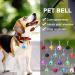Molain 16 Pcs Cat Dog Collar Bells Jingle Bell for Cat Collar Dog Collar Charms Colourful Pet Small Bells with Clasps Pet Collar Accessories Festival Party DIY Crafts Decoration - Buy Online on GoSupps.com