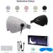 Heated Sleep Eye Mask 3D Ergonomic Design Quickly Heated Magnet Suction Wire Long-Lasting Heat Breathable and Soft Suitable for Nap Travel Decompression Relief Migraine Dry Eyes Blue(wired) - Buy Online on GoSupps.com