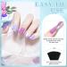 LKE Gel Nail Polish Kit with 72W UV Lamp | 6 Macaron Colors + Top & Base Coat | Manicure DIY Gifts for Women - Buy Online on GoSupps.com