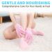 Moisturizing Gel Spa Therapy Glove and Sock Set for Repairing Dry Hands and Feet - Pink - Buy Online on GoSupps.com