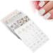 Nail Decals Environmentally Friendly Materials Lasting Effect Nail Art Stickers Bright Clear Patterns for Decoration - Buy Online on GoSupps.com