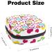 Women s Bands Storage Bag & Menstrual Cup Pocket - Large Capacity Travel Makeup Organizer with Owl & Heart Design - Buy Online on GoSupps.com