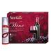 Wine Cleanup Facial Kit(250gm + 10ml) & Red Wine Toner(120 ml) with Red Grapes and Rose Extracts for Deep Exfoliation Radiant Complexion Perfect For Acne Wrinkle and Oily Skin All Skin Types Unis