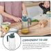 Zerodeko 1pc Lecythus Cooking Oil Dispenser Bottle Creative Kitchen Condiment Bottle Sauce Container Vinegar Container Olives Canned Bacon Container Oil Bottle Glass Vinegar Bottle Plastic - Buy Online on GoSupps.com