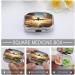 Decorative Airplane Print Pill Box - 2 Compartment Portable Medicine Organizer for Pocket or Purse - Buy Online on GoSupps.com