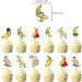 25 Pcs Banana Cake Toppers Cute Banana Cake Decorations Cartoon Fruit Party Supplies Banana Cupcake Toppers - Buy Online on GoSupps.com