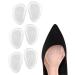 Medium -footed cushion High heel insoles 3 pair of gel foot pillow forefoot gel pads pain relief midfoot cushion high heel shoes prevent bubbles and callus washable reusable reusable reusable