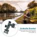 CALIDAKA Strong Umbrella Bracket 360 Degree Rotation Umbrella Bracket AntiPressure Universal Umbrella Stand PressureResistant Rotating Mount Multifunction for Fishing black - Buy Online on GoSupps.com