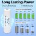 Rechargeable AA Batteries 1000mAh - NIMH 1.2V Double A - Pre-Charged Solar Batteries for Lights Remotes & Devices - 8 Pack - Buy Online on GoSupps.com