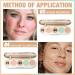 FOCALLURE GoldenAge 5-in-1 Concealer Palette - Multi-Use Color Correcting & Contour for Dark Circles | International Shipping Available - Buy Online on GoSupps.com