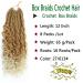 8 Packs Goddess Box Braids Crochet Hair - Bohemian Curly Pre-Looped for Black Women (27613) - Buy Online on GoSupps.com
